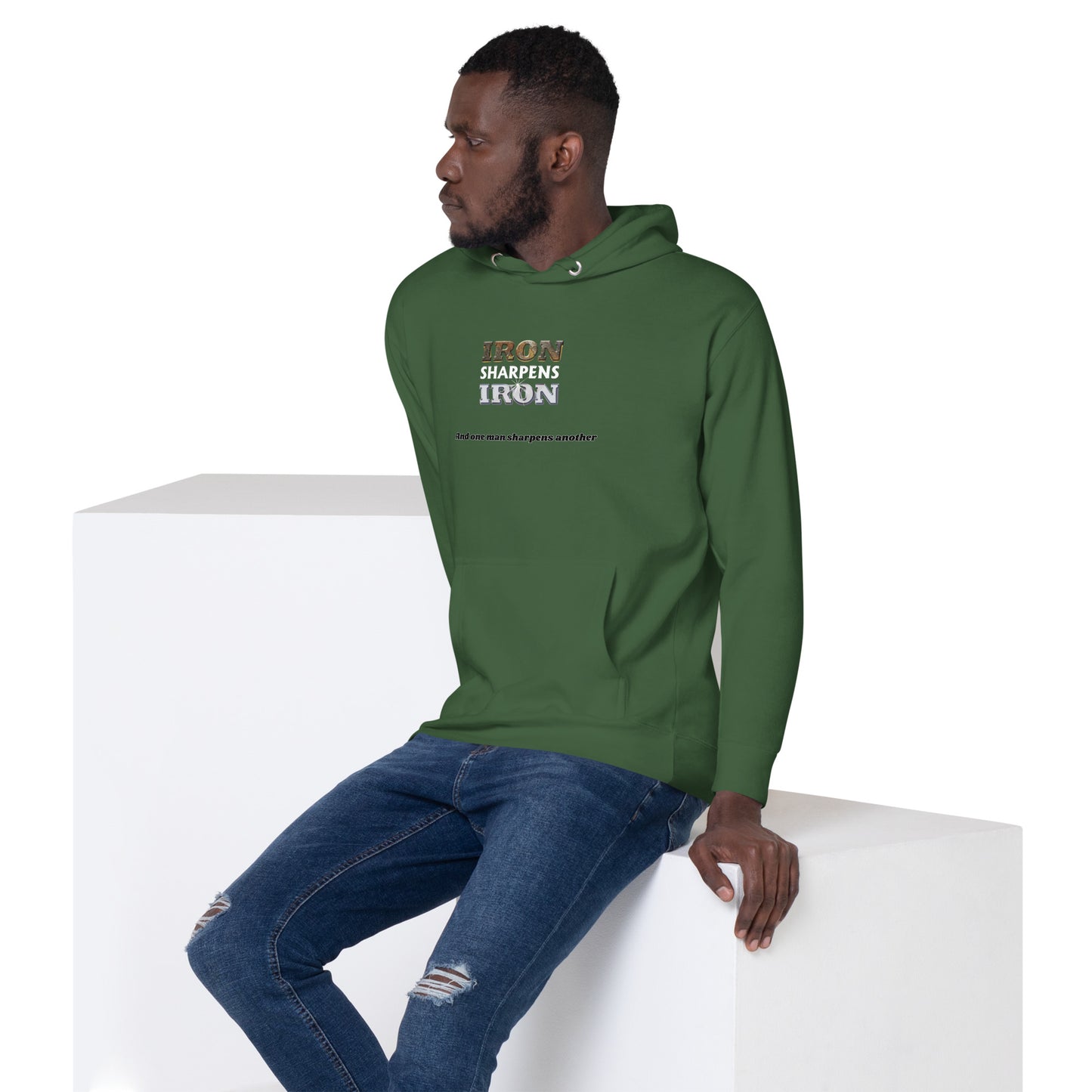 Iron sharpens Iron Unisex Hoodie