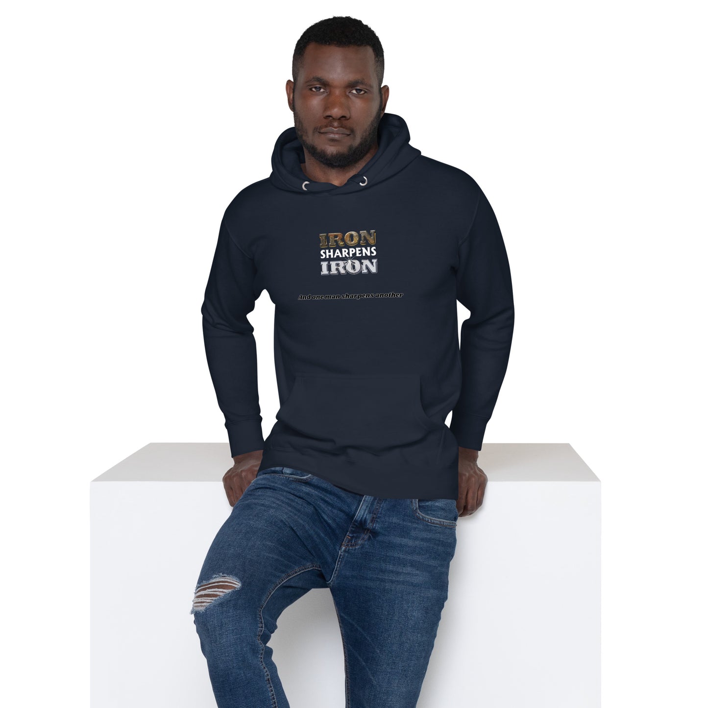 Iron sharpens Iron Unisex Hoodie