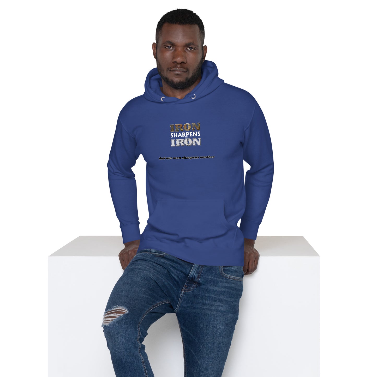 Iron sharpens Iron Unisex Hoodie