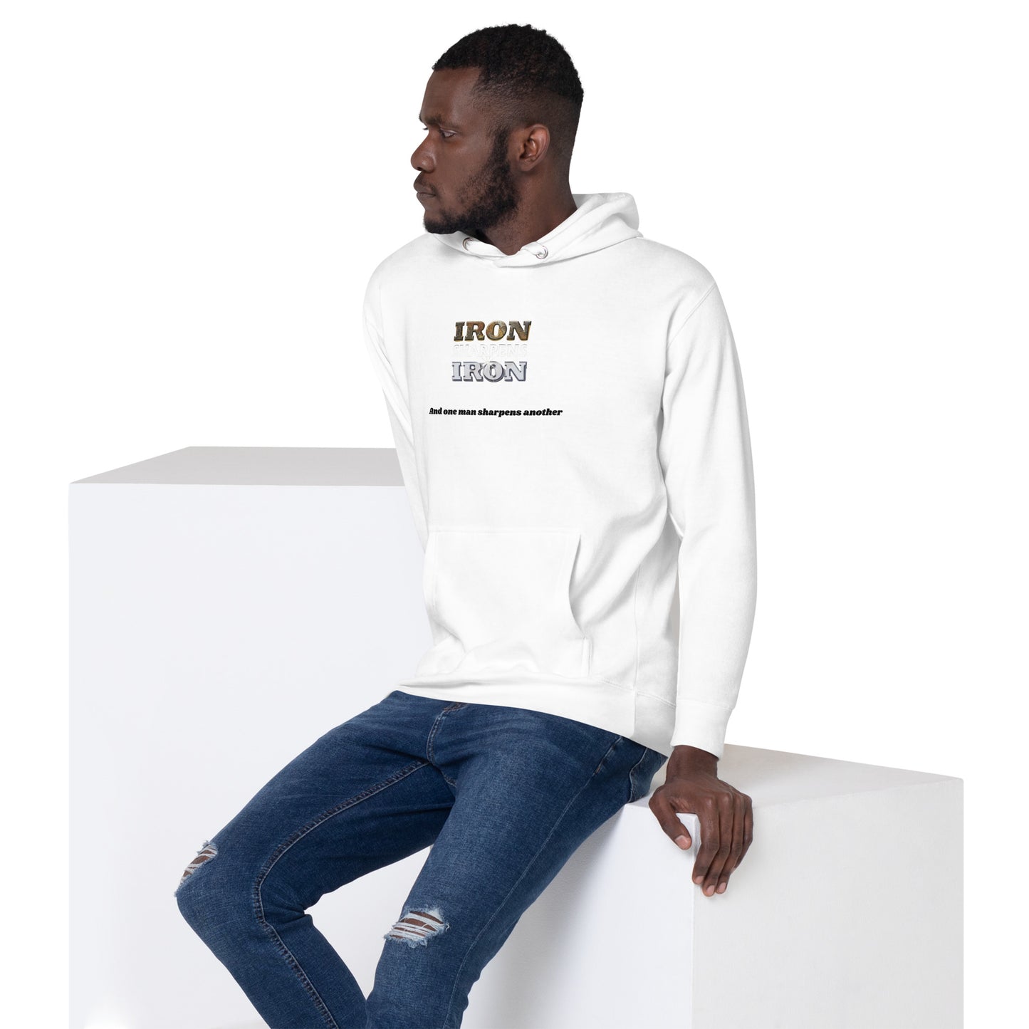 Iron sharpens Iron Unisex Hoodie