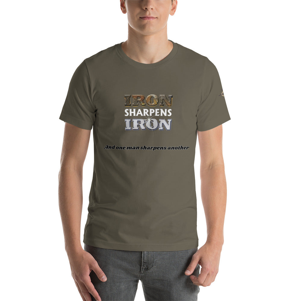 Iron sharpens Iron Unisex t-shirt