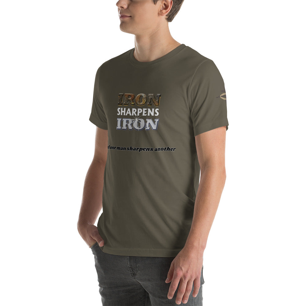 Iron sharpens Iron Unisex t-shirt