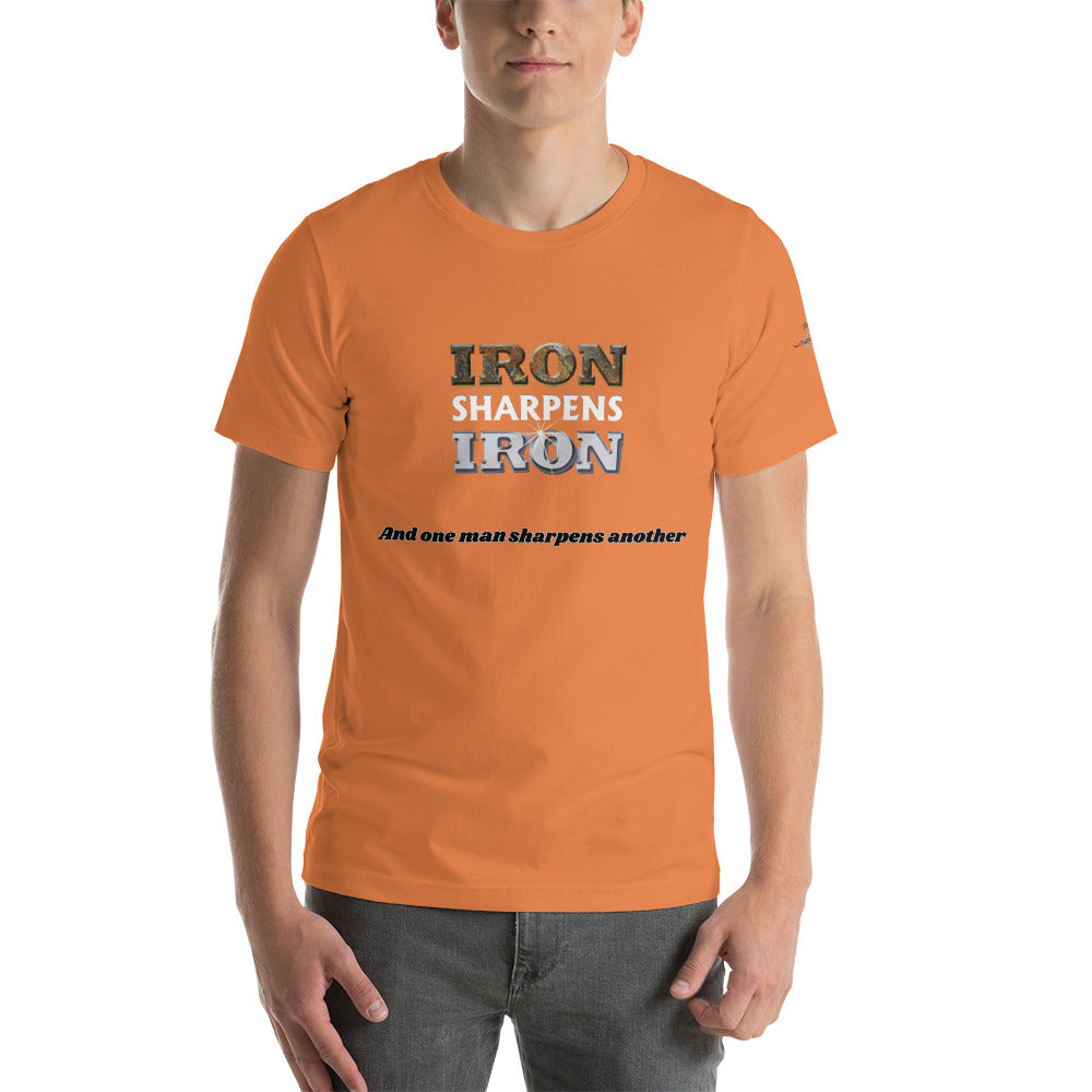 Iron sharpens Iron Unisex t-shirt