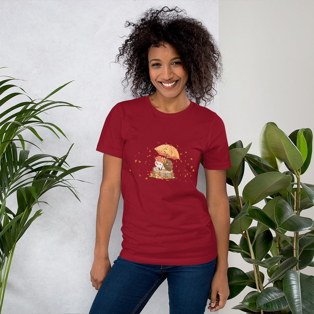 Hedgehog Unisex t-shirt