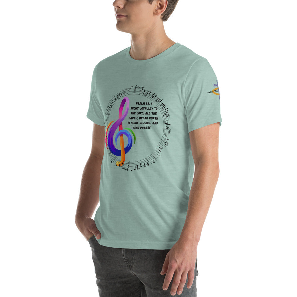 Sing unto the Lord Unisex t-shirt