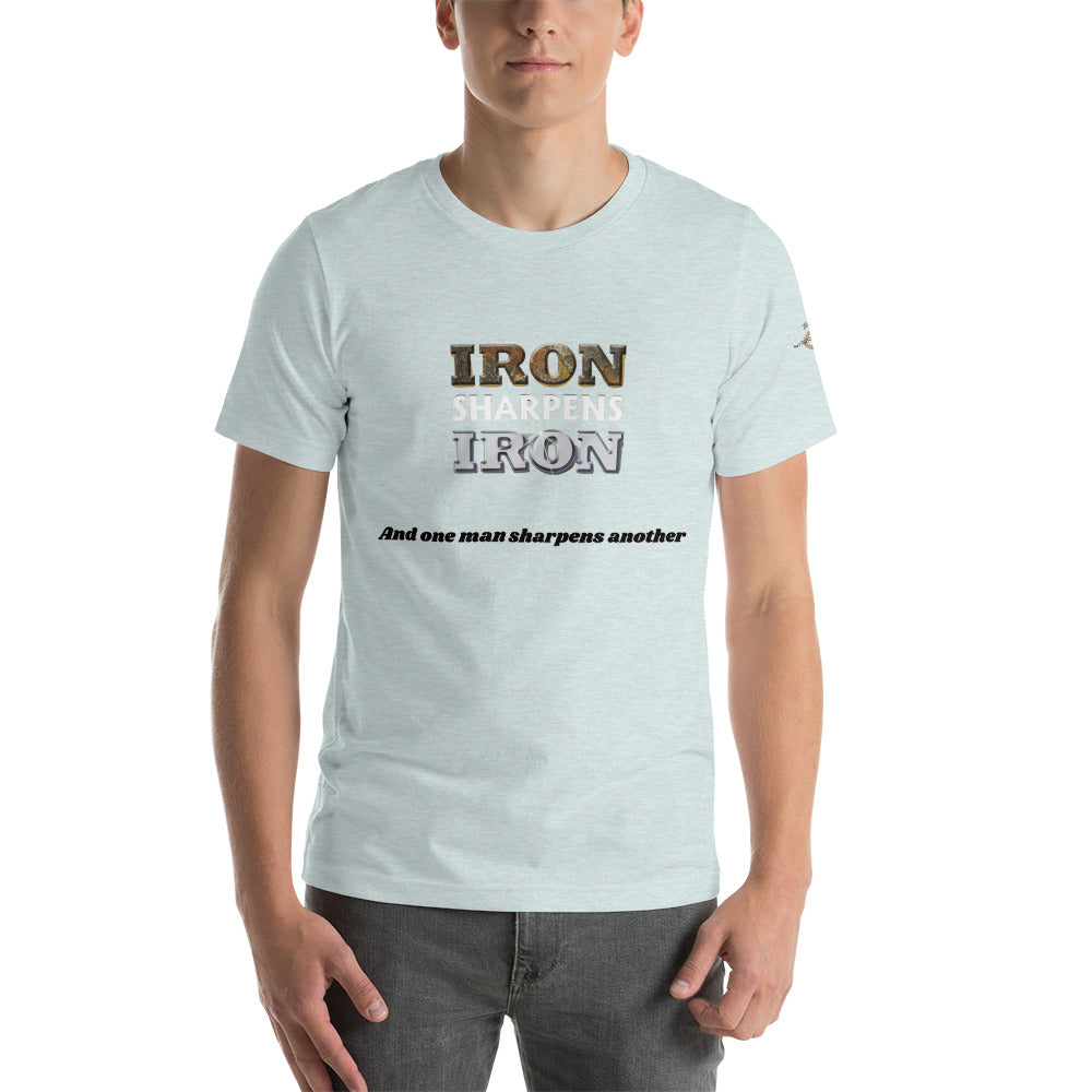 Iron sharpens Iron Unisex t-shirt