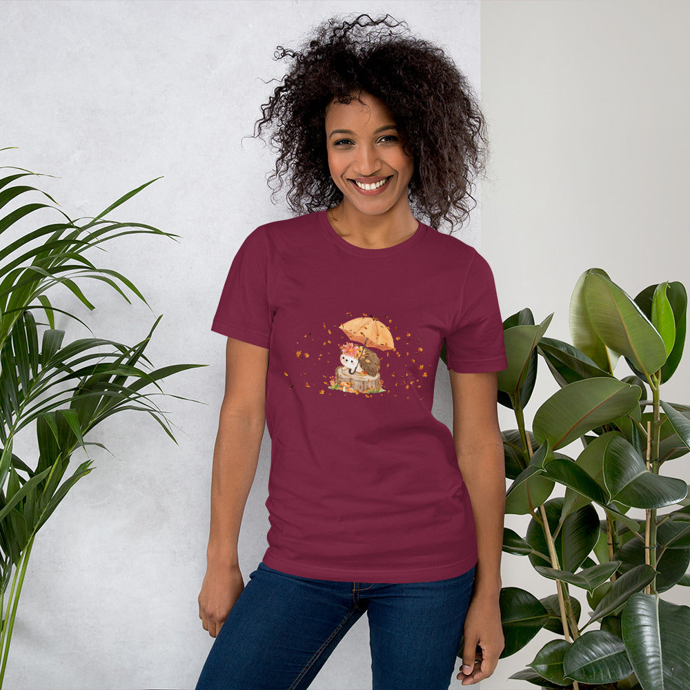 Hedgehog Unisex t-shirt