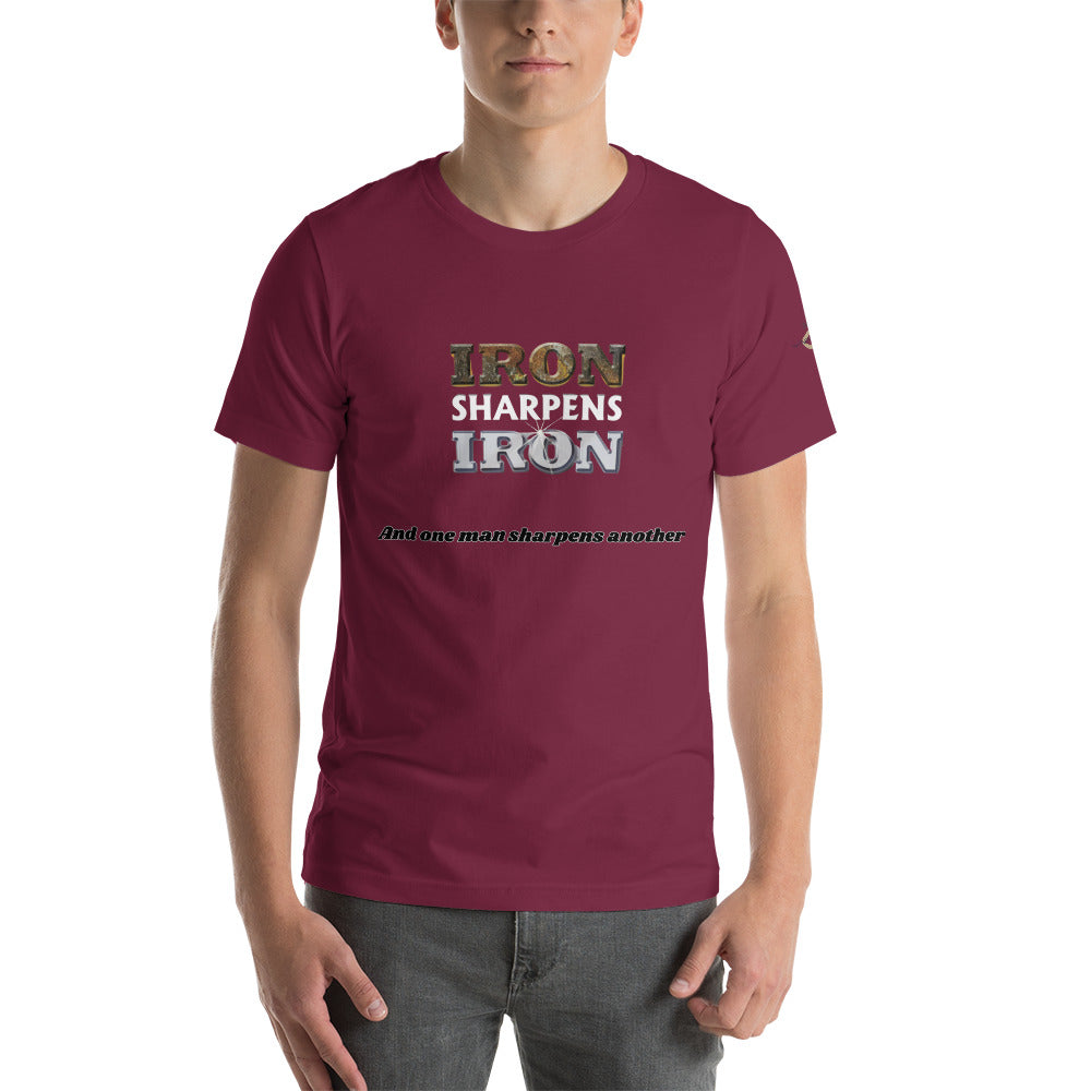 Iron sharpens Iron Unisex t-shirt