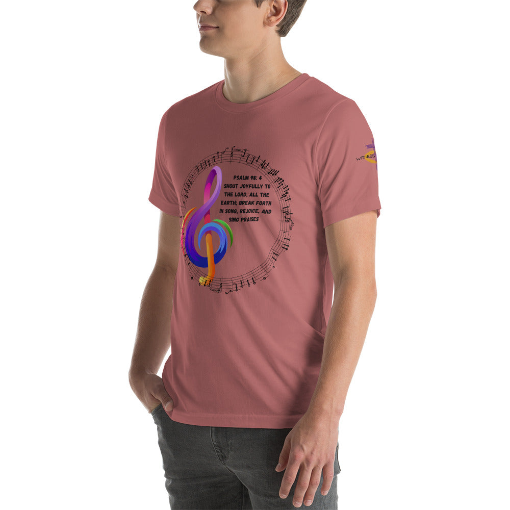 Sing unto the Lord Unisex t-shirt