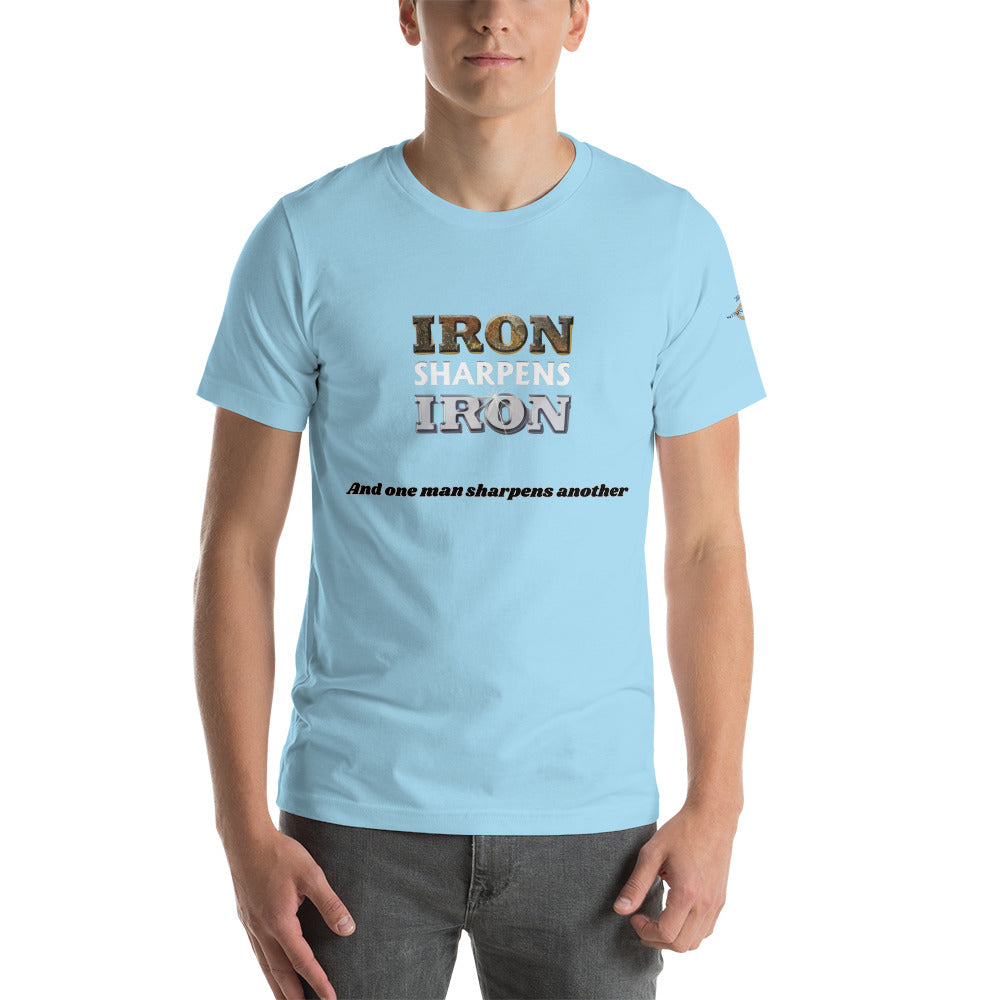 Iron sharpens Iron Unisex t-shirt