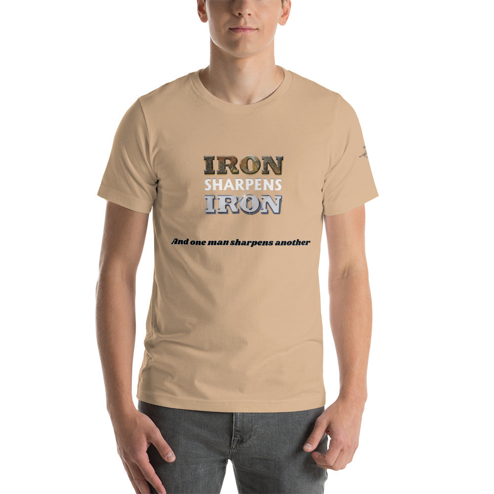 Iron sharpens Iron Unisex t-shirt