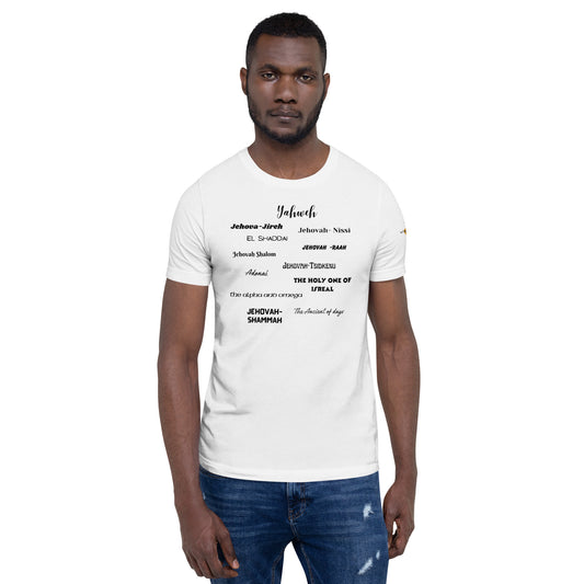 Names of God Unisex t-shirt