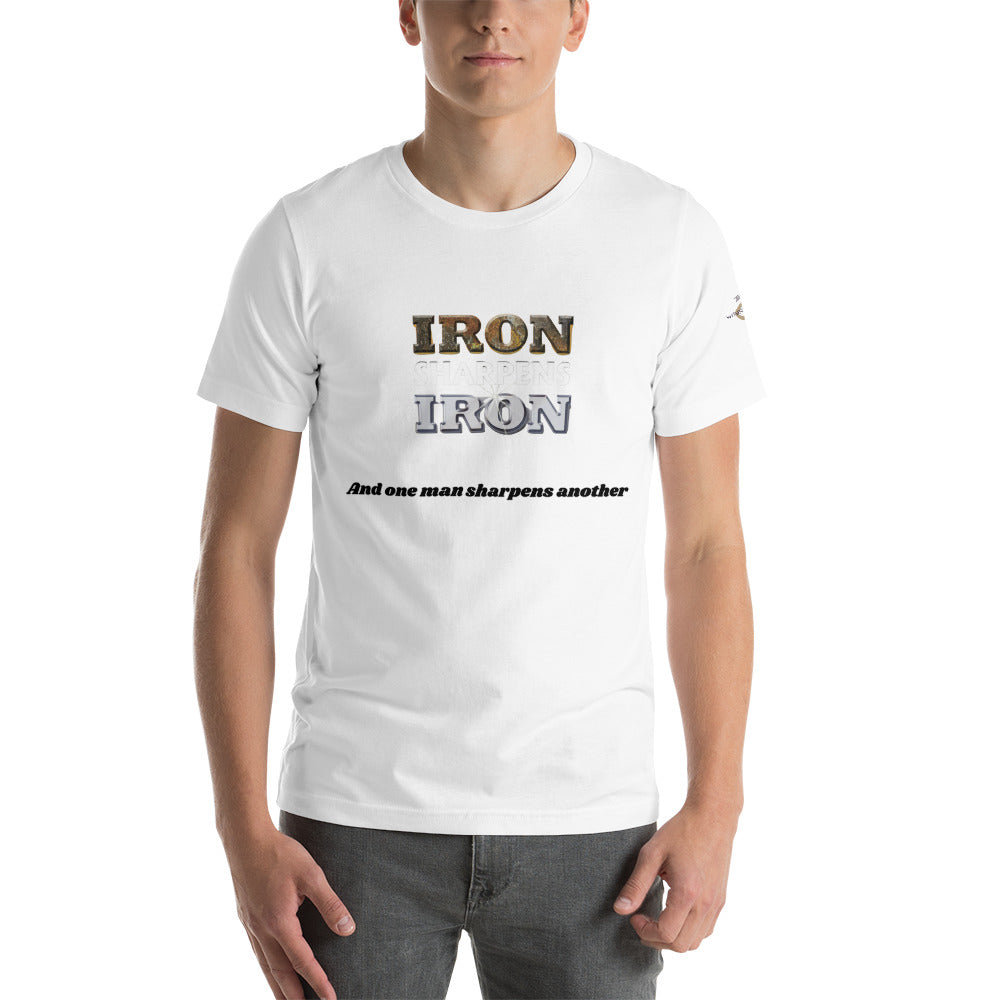 Iron sharpens Iron Unisex t-shirt